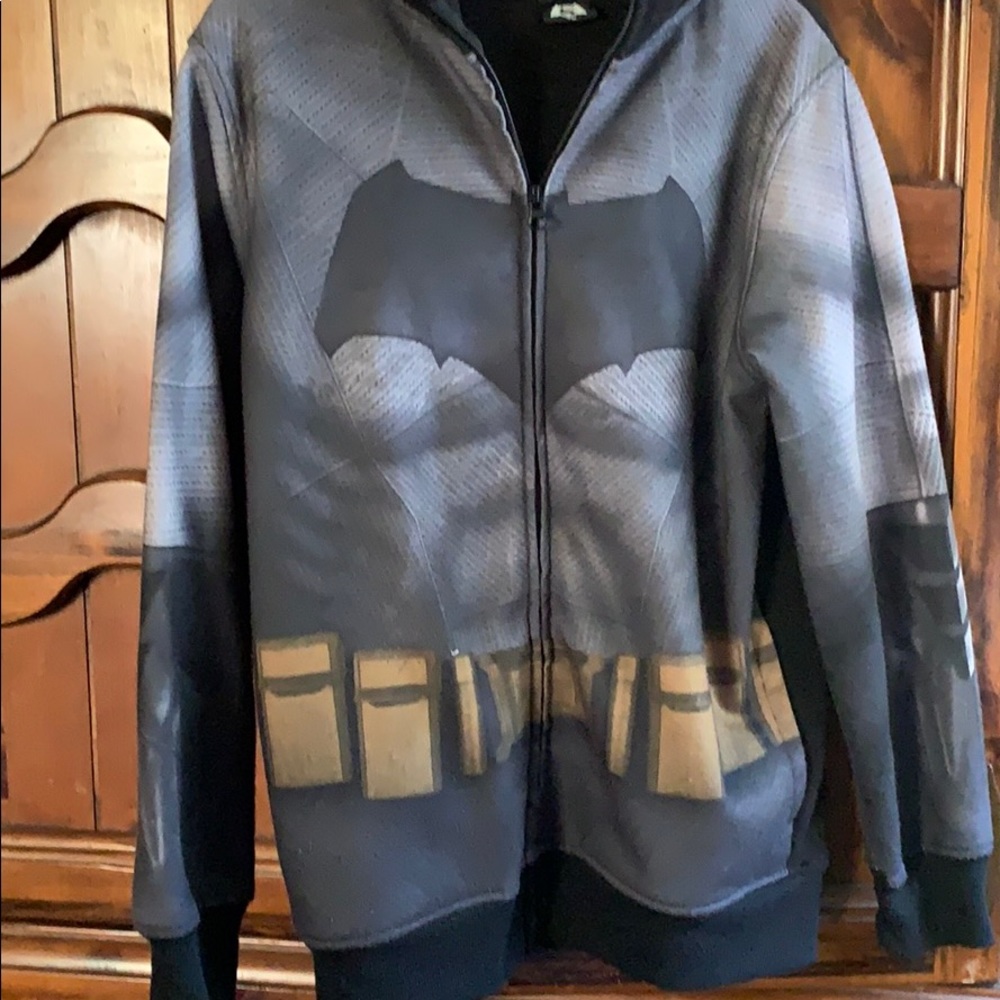 Boys Hoodie Jacket Superman Theme